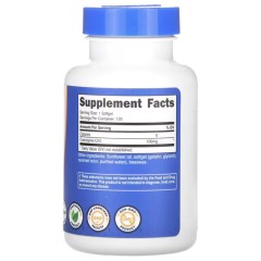 Nutricost, Коэнзим Q10, 100 мг, 120 мягких таблеток